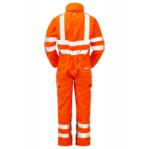 PULSAR PR505 Hi-Vis Rail Spec Waterproof Coverall - HI-VIS OVERALLS