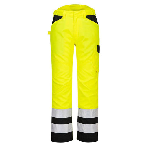 Portwest PW241 Hi-Vis Service Trousers - HI-VIS TROUSERS