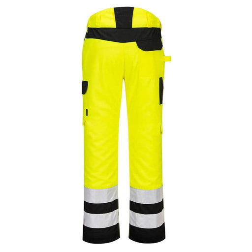 Portwest PW241 Hi-Vis Service Trousers - HI-VIS TROUSERS