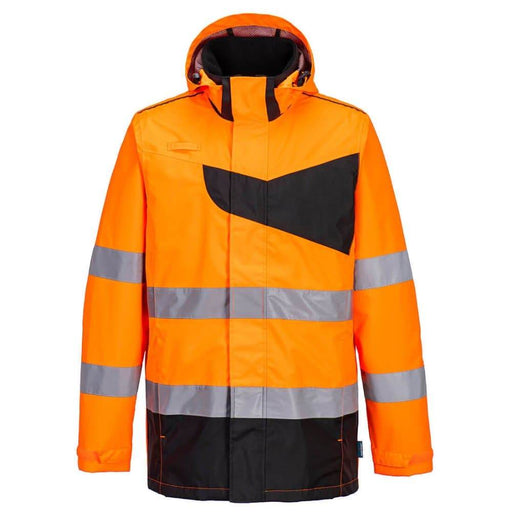 PORTWEST PW265 PW2 HI-VIS RAIN JACKET - HI-VIS JACKETS & COATS