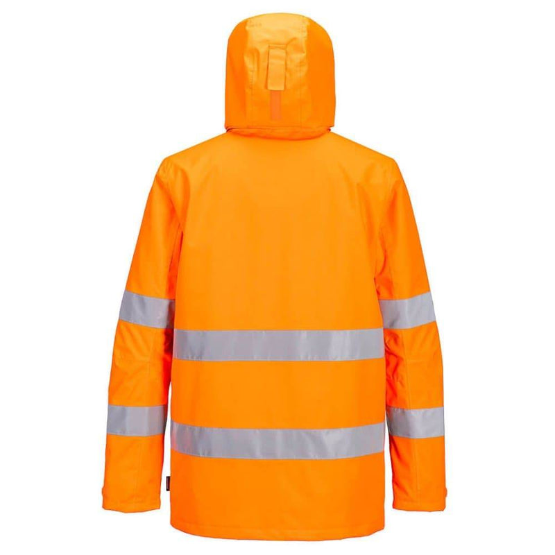 PORTWEST PW265 PW2 HI-VIS RAIN JACKET - HI-VIS JACKETS & COATS