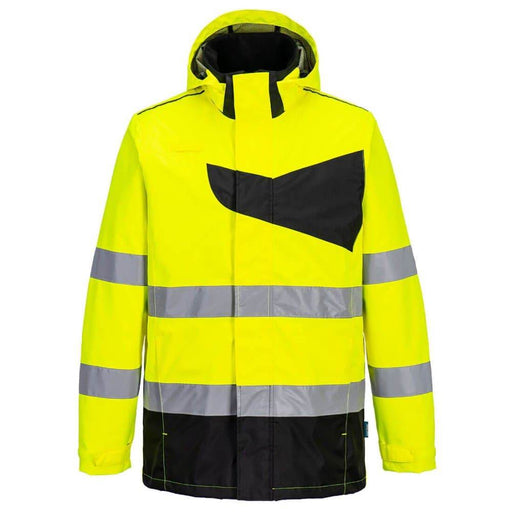 PORTWEST PW265 PW2 HI-VIS RAIN JACKET - HI-VIS JACKETS & COATS