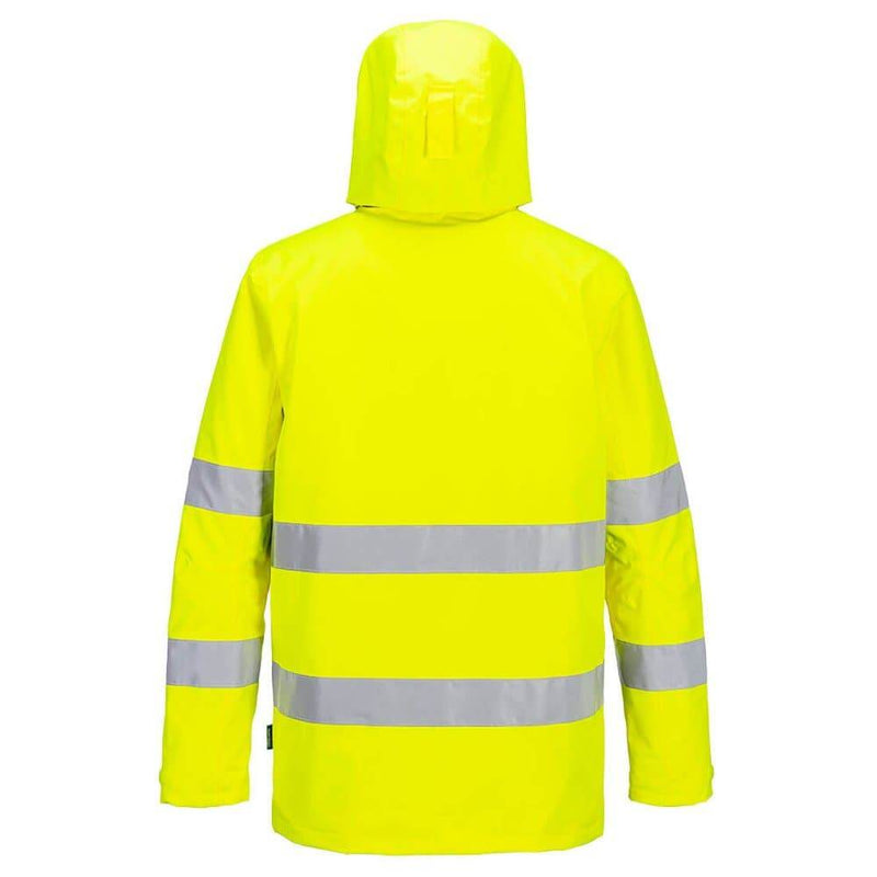 PORTWEST PW265 PW2 HI-VIS RAIN JACKET - HI-VIS JACKETS & COATS