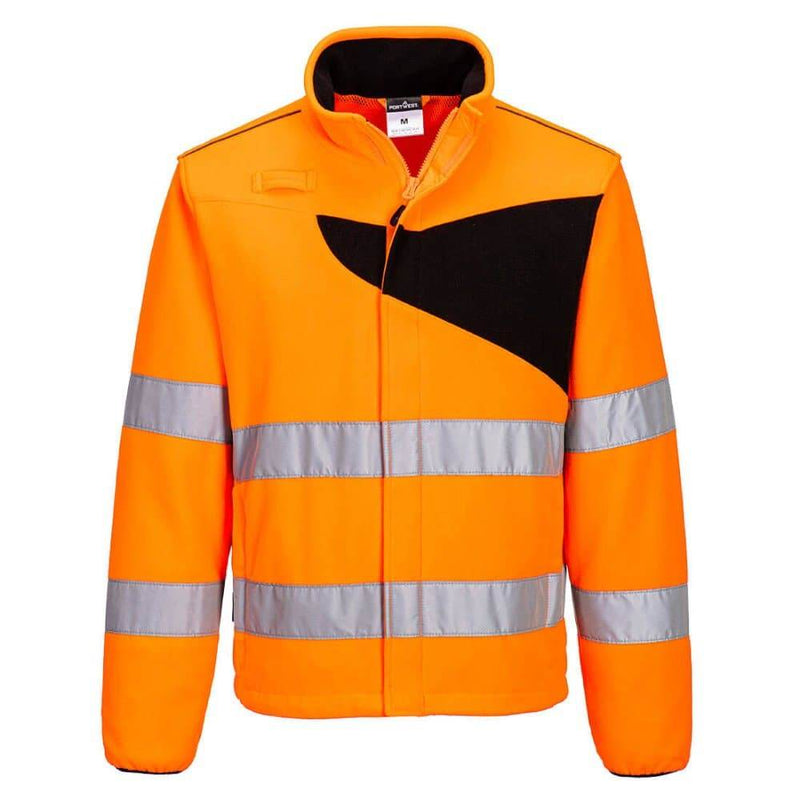 PORTWEST PW274 PW2 HI-VIS FLEECE - HI-VIS SWEATSHIRTS & HOODIES