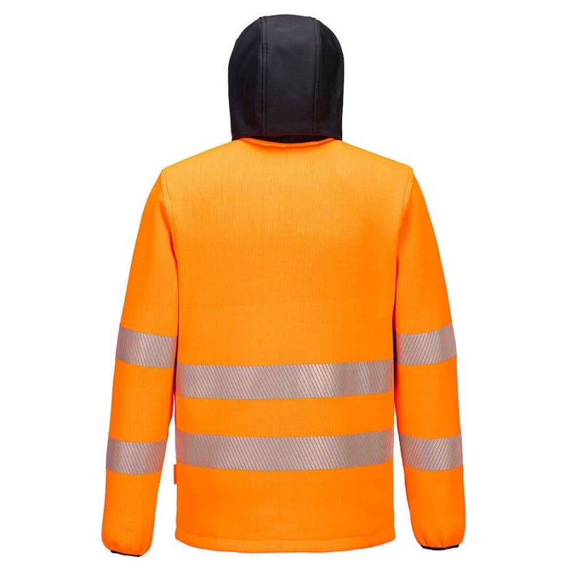 PORTWEST PW335 HI-VIS TECHNICAL FLEECE - HI-VIS SWEATSHIRTS & HOODIES