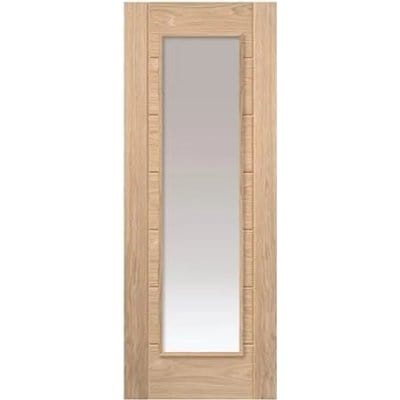 Palomino Oak Glazed Internal Door - All Sizes -