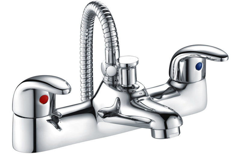 Penwithick Low Pressure Bath/Shower Mixer - Chrome -