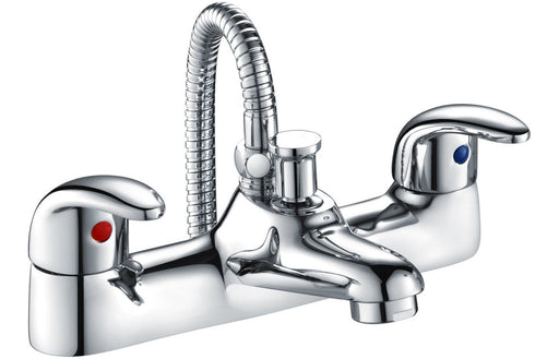 Penwithick Low Pressure Bath/Shower Mixer - Chrome -