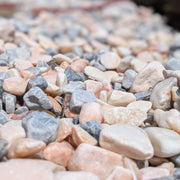20-50mm Polar Pink Marble Pebbles - Home & Garden > Lawn & Garden > Gardening Chippings