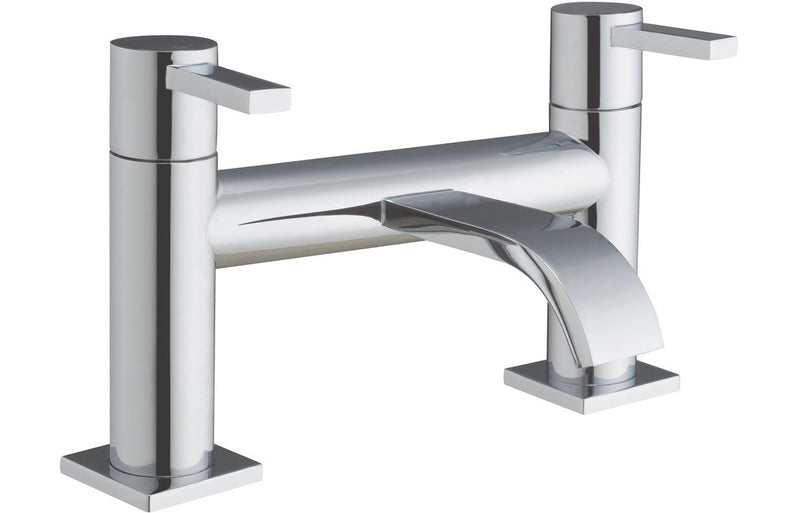 Polgooth Bath Filler - Chrome -