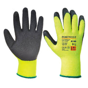 Portwest A140 - Thermal Grip Glove - Latex - COLD PROTECTION GLOVES