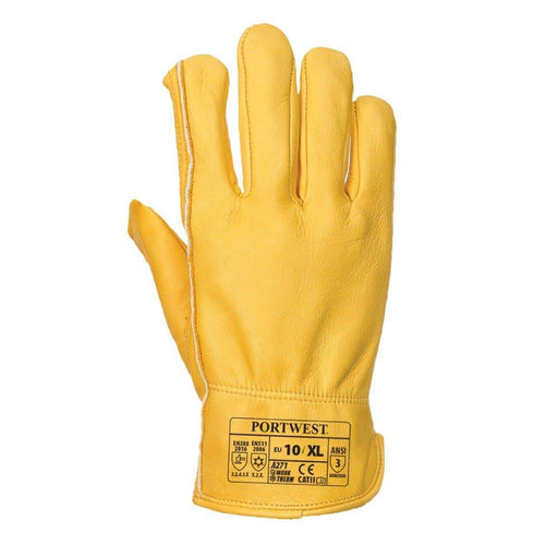 Portwest A271 Lined Driver Gloves - LEATHER & RIGGER GLOVES