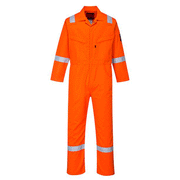 Portwest AF50 Araflame Hi-Vis Coverall Various Colours - FLAME RETARDANT OVERALLS