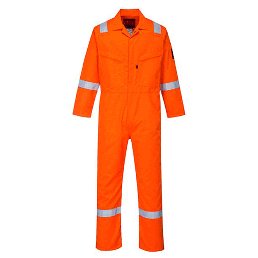 Portwest AF50 Araflame Hi-Vis Coverall Various Colours - FLAME RETARDANT OVERALLS