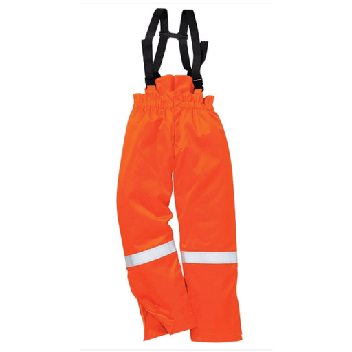 Portwest AF83 Araflame Hi-Vis Flame Retardant Bib & Brace Various Colours - FLAME RETARDANT OVERALLS