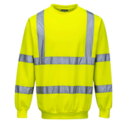 Portwest B303 Hi-Vis Work Sweatshirt Jumper Various Colours - HI-VIS SWEATSHIRTS & HOODIES