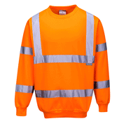 Portwest B303 Hi-Vis Work Sweatshirt Jumper Various Colours - HI-VIS SWEATSHIRTS & HOODIES