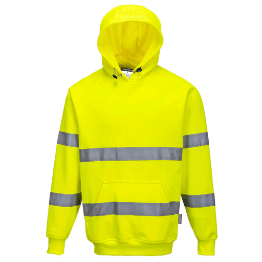 Portwest B304 Hi-Vis Hoodie - HI-VIS SWEATSHIRTS & HOODIES