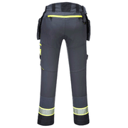 Portwest DX440 DX4 Detachable Holster Stretch Kneepad Work Trouser Various Colours - Apparel & Accessories > Clothing > Uniforms & Workwear > Contractor Pants & Coveralls KNEE PAD TROUSERS