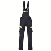 Portwest DX441 DX4 Stretch Kneepad Work Bib & Brace Various Colours - BIB & BRACE