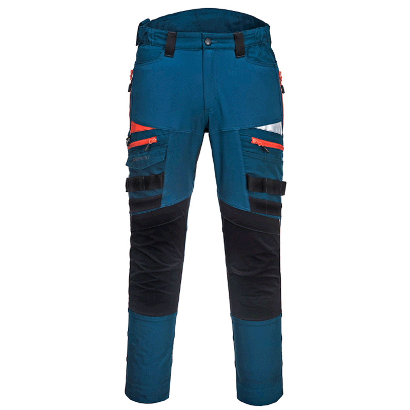 Portwest DX449 DX4 Sretch Kneepad Work Trousers Various Colours - KNEE PAD TROUSERS