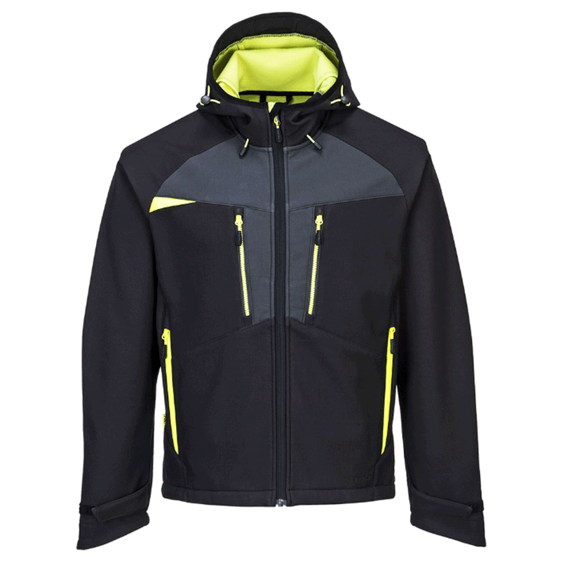Portwest DX474 DX4 Water Resistant Softshell Work Jacket Various Colours - SOFTSHELL JACKETS