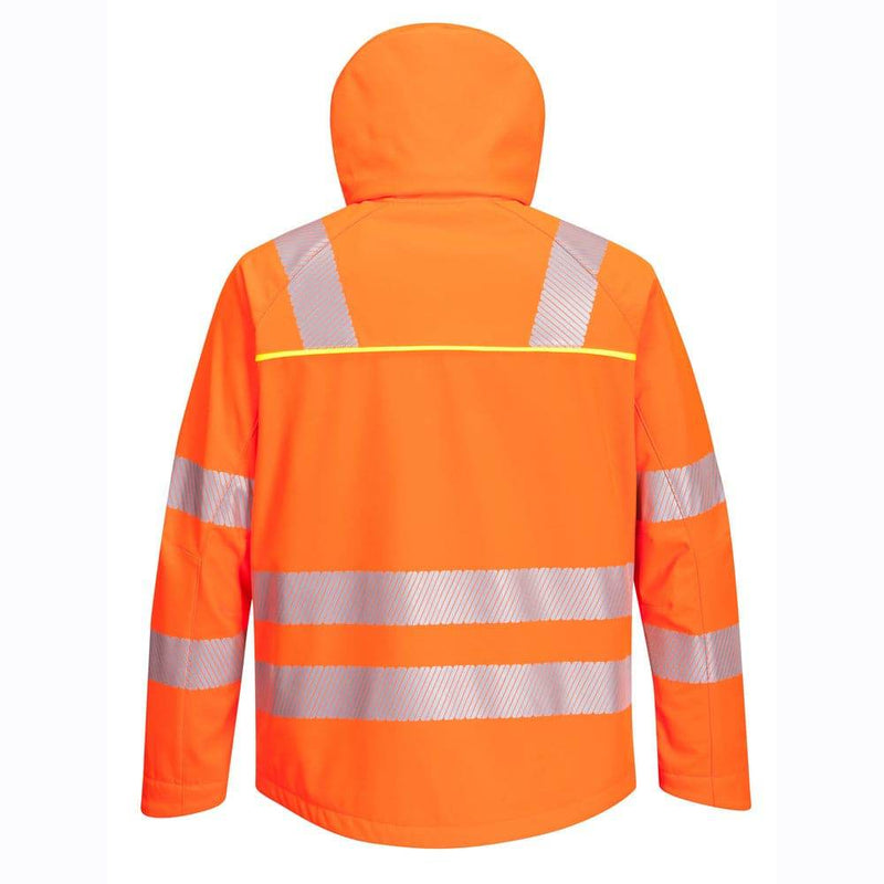 Portwest DX475 Waterproof Breathable Softshell Ripstop Jacket Coat - HI-VIS JACKETS & COATS