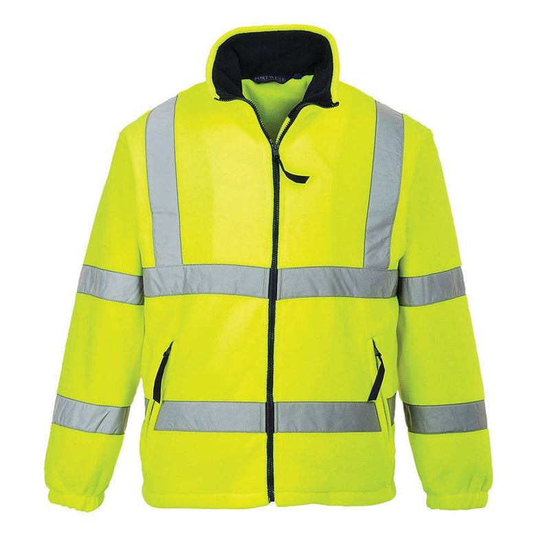 Portwest F300 - Hi-Vis Mesh Lined Fleece - HI-VIS JACKETS & COATS
