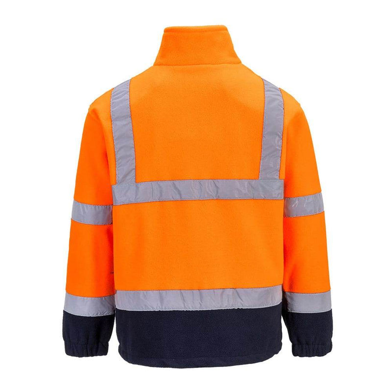 Portwest F301 - Hi-Vis Two Tone Work Fleece - HI-VIS SWEATSHIRTS & HOODIES
