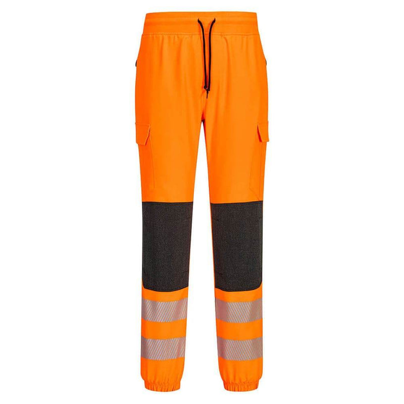 Portwest KX346 Hi-Vis Flexi Stretch Class 2 Jogger Slim Fit - HI-VIS TROUSERS