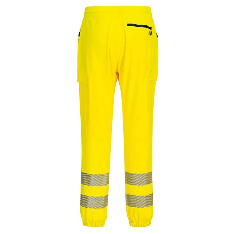 Portwest KX346 Hi-Vis Flexi Stretch Class 2 Jogger Slim Fit - HI-VIS TROUSERS
