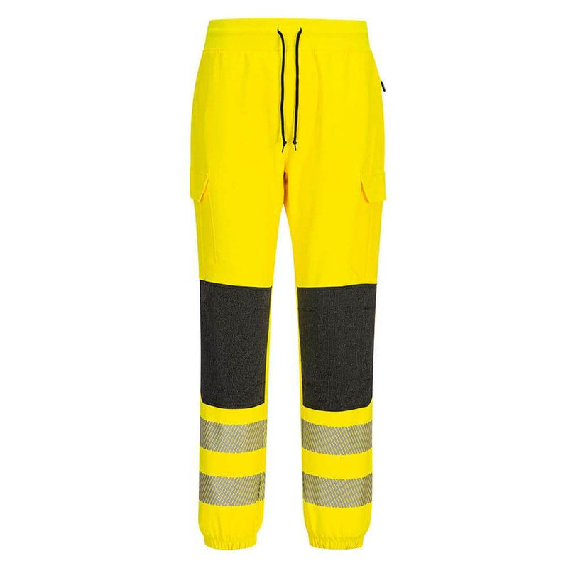 Portwest KX346 Hi-Vis Flexi Stretch Class 2 Jogger Slim Fit - HI-VIS TROUSERS