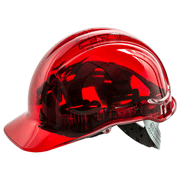 Portwest PV50 Peak View Vented Hard Hat Safety Helmet Various Colours - HARD HATS & ACCESSORIES