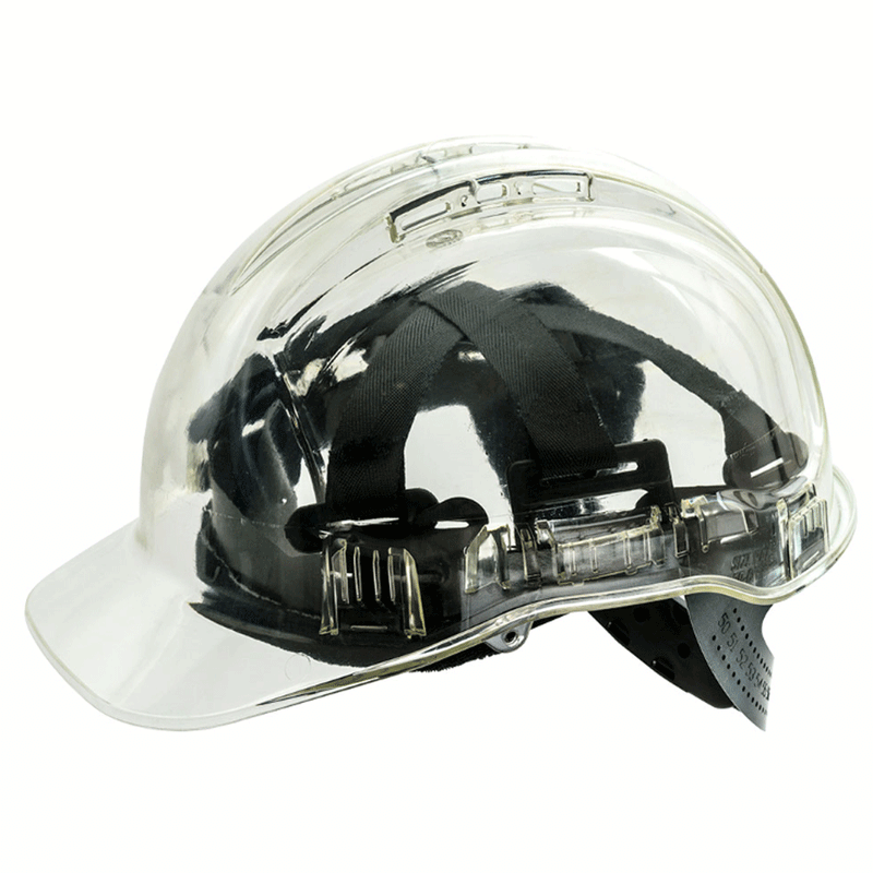 Portwest PV50 Peak View Vented Hard Hat Safety Helmet Various Colours - HARD HATS & ACCESSORIES