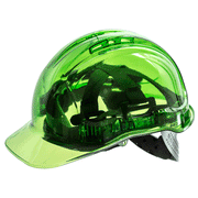 Portwest PV50 Peak View Vented Hard Hat Safety Helmet Various Colours - HARD HATS & ACCESSORIES