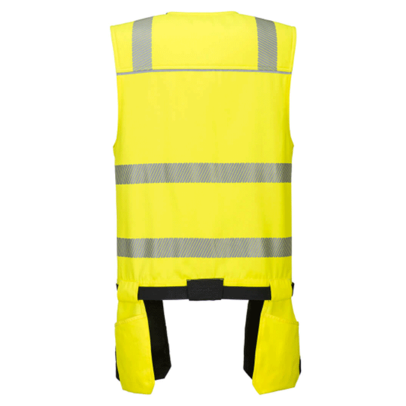 Portwest PW308 PW3 Class 1 Hi-Vis Tool Vest - TOOLCARRIERS