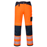 Portwest PW340 PW3 Hi-Vis Kneepad Work Trousers Various Colours - HI-VIS TROUSERS