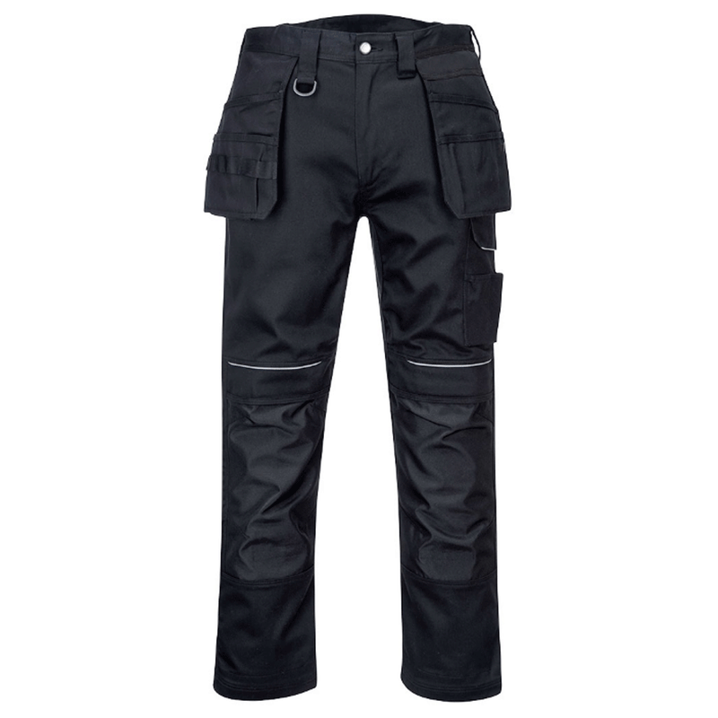 Portwest PW347 PW3 Cotton Work Holster Pocket Kneepad Work Trouser - KNEE PAD TROUSERS