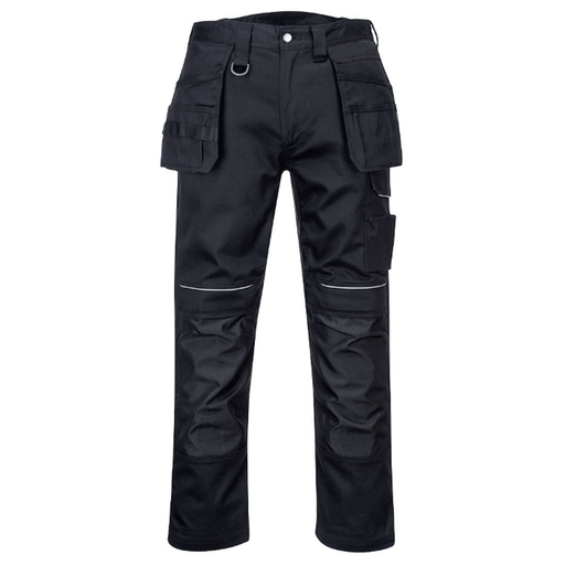 Portwest PW347 PW3 Cotton Work Holster Pocket Kneepad Work Trouser - KNEE PAD TROUSERS