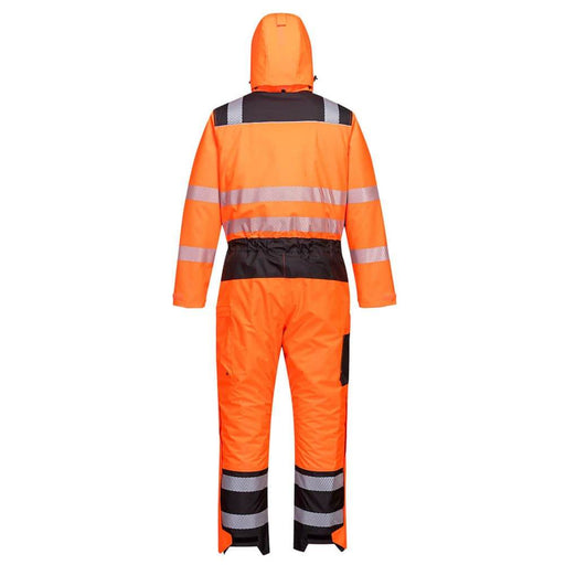 Portwest PW352 - PW3 Hi-Vis Winter Waterproof Coverall - WATERPROOF JACKETS & SUITS
