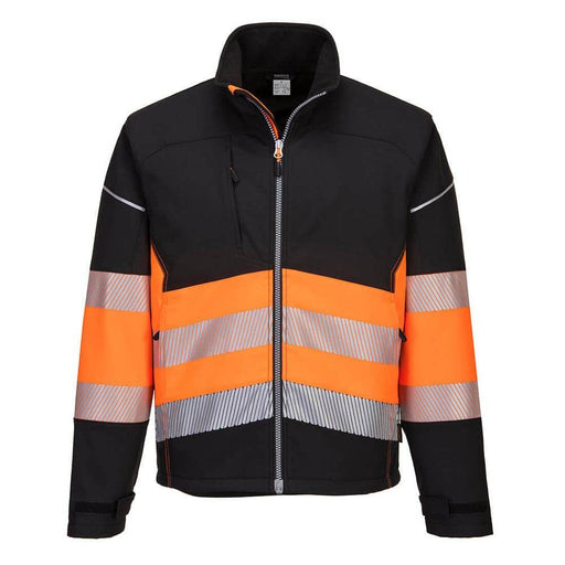 Portwest PW375 - PW3 Hi-Vis Class 1 Water Resistant Softshell Jacket - HI-VIS JACKETS & COATS