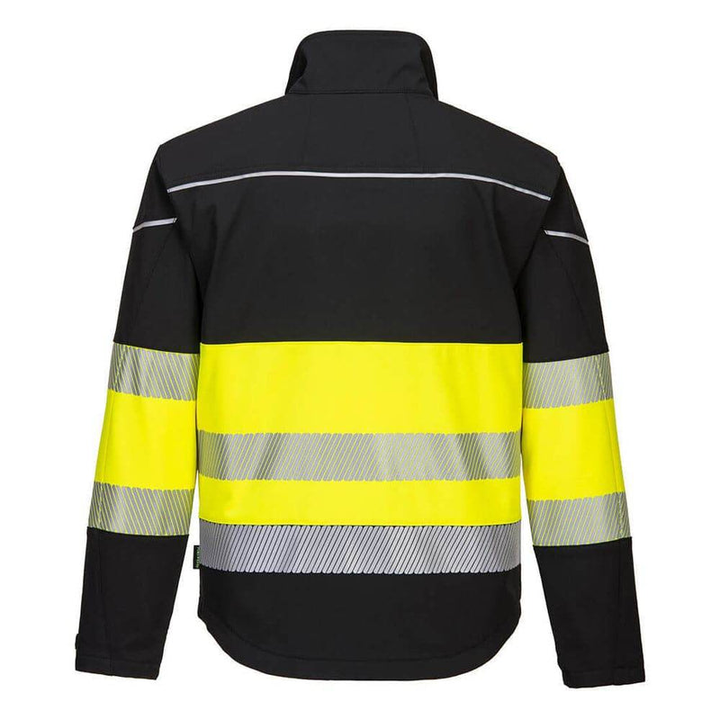 Portwest PW375 - PW3 Hi-Vis Class 1 Water Resistant Softshell Jacket - HI-VIS JACKETS & COATS