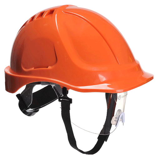 Portwest PW54 Endurance Plus Visor Hard Hat Helmet Various Colours - HARD HATS & ACCESSORIES