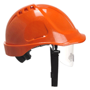 Portwest PW55 Endurance Visor Hard Hat Helmet Various Colours - HARD HATS & ACCESSORIES