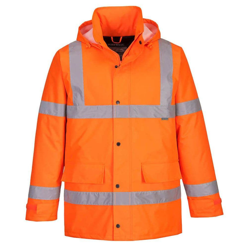 Portwest S460 - Hi-Vis Waterproof Traffic Jacket - HI-VIS JACKETS & COATS