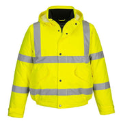 Portwest S463 - Hi-Vis Waterproof Bomber Jacket - HI-VIS JACKETS & COATS