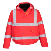 Portwest S463 - Hi-Vis Waterproof Bomber Jacket - HI-VIS JACKETS & COATS