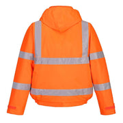 Portwest S463 - Hi-Vis Waterproof Bomber Jacket - HI-VIS JACKETS & COATS