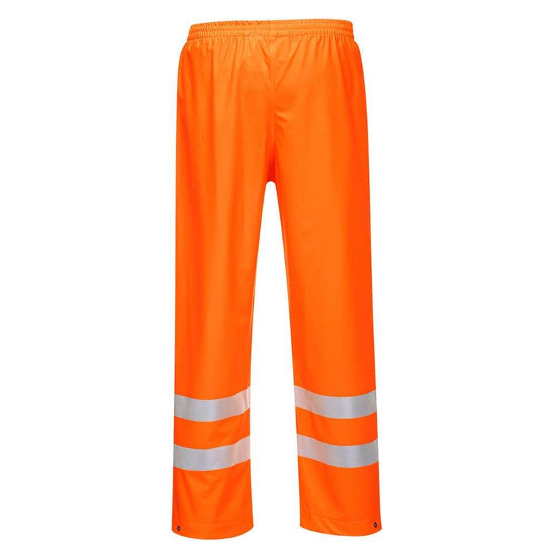 Portwest S493 - Sealtex Ultra Reflective Waterproof Elasticated Trousers - HI-VIS TROUSERS