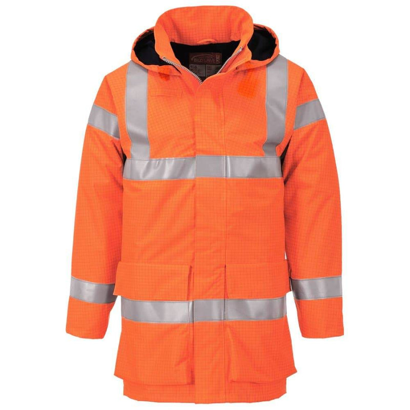 Portwest S774 Bizflame Rain Hi-Vis Multi Lite Jacket - FLAME RETARDANT JACKETS